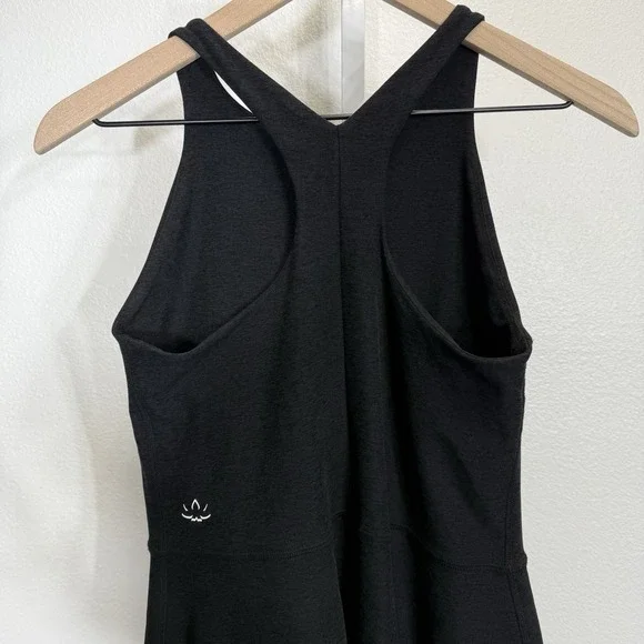 Beyond Yoga Spacedye Refocus Dress Size Medium Black Heather - Picture 3 of 6